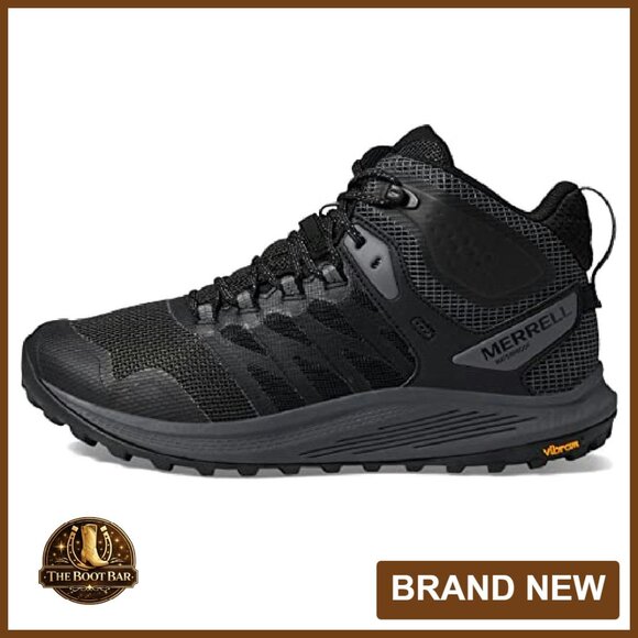 Men's Waterproof Hiking Boots Mid Height Tactical Outdoor Work - Picture 5 of 6